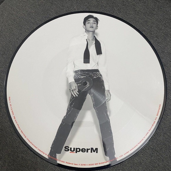 SuperM The First Mini Album Vinyl Record Lucas Picture Version - Picture 3 of 4